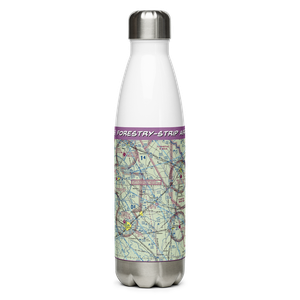Forestry-Strip Airport (1GE6) VFR Sectional Water Bottle