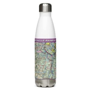 Greenville-Rainbow Airport (1H4) VFR Sectional Water Bottle