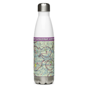 Converse Airport (1I8) VFR Sectional Water Bottle