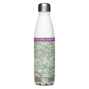 Amy Airport (1II4) VFR Sectional Water Bottle