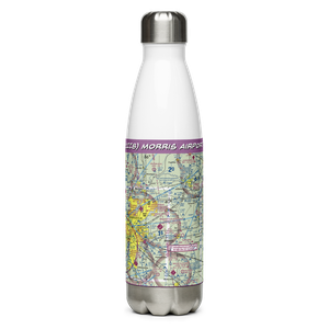 Morris Airport (1II8) VFR Sectional Water Bottle