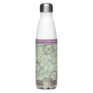 Horsefeathers Ranch Airport (1IL1) VFR Sectional Water Bottle