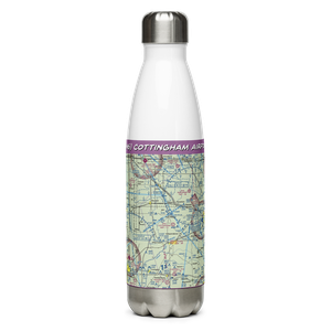 Cottingham Airport (1IN6) VFR Sectional Water Bottle