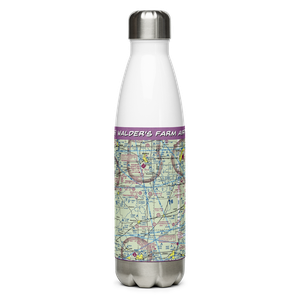 Walder's Farm Airport (1IS5) VFR Sectional Water Bottle