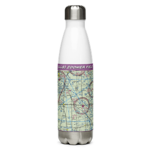 Zoomer Field (1LL8) VFR Sectional Water Bottle