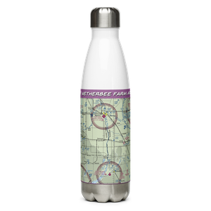 Wetherbee Farm Airport (1MN0) VFR Sectional Water Bottle