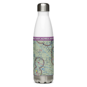 Hay Acres Airport (1MN2) VFR Sectional Water Bottle