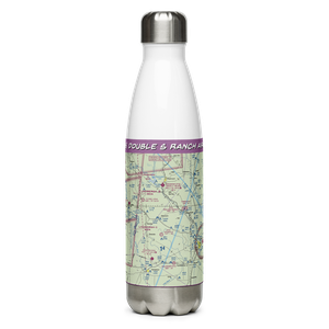 Double S Ranch Airport (1MO6) VFR Sectional Water Bottle