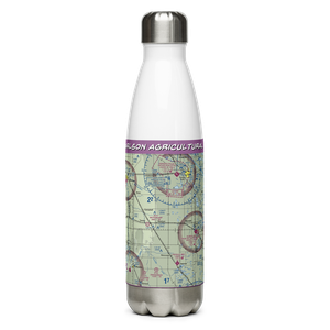 Carlson Agricultural Airport (1MY1) VFR Sectional Water Bottle