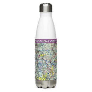 Atwell Airport (1NC2) VFR Sectional Water Bottle