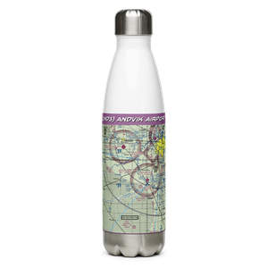 Andvik Airport (1ND3) VFR Sectional Water Bottle