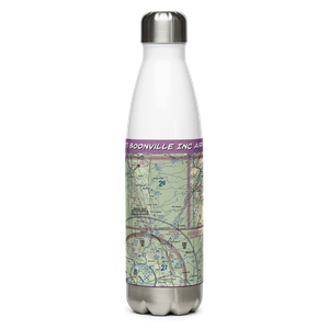 Boonville Inc Airport (1NK7) VFR Sectional Water Bottle