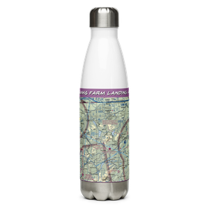 High Banks Farm Landing Area Airport (1NY4) VFR Sectional Water Bottle