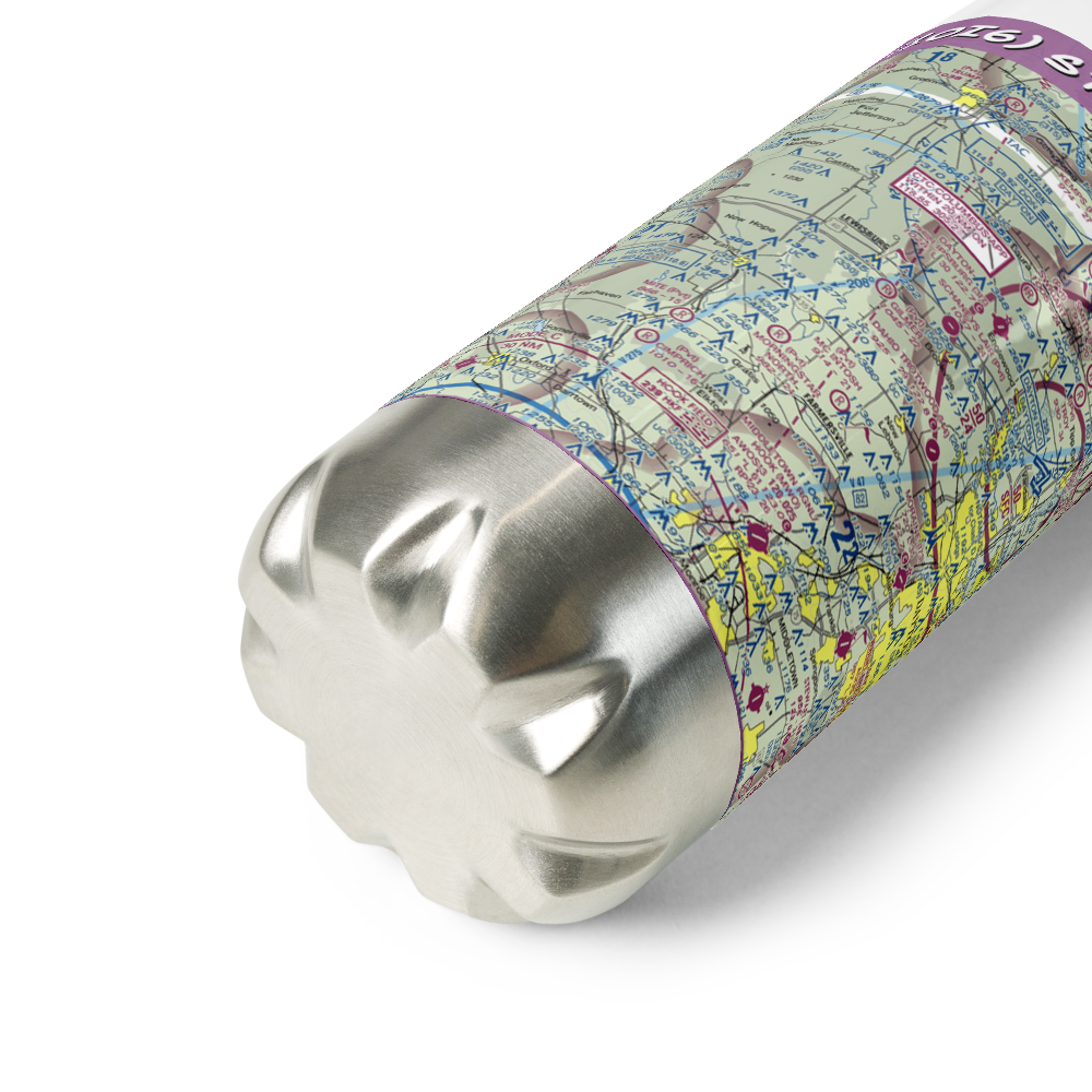 Stone Airport (1OI6) VFR Sectional Water Bottle 