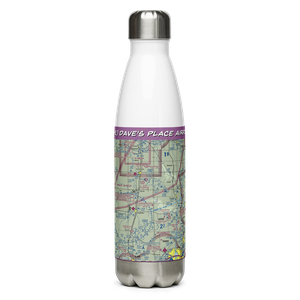 Dave's Place Airport (1OK1) VFR Sectional Water Bottle