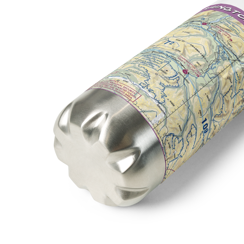 Darrington Municipal Airport (1S2) VFR Sectional Water Bottle 