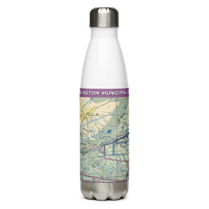 Arlington Municipal Airport (1S8) VFR Sectional Water Bottle