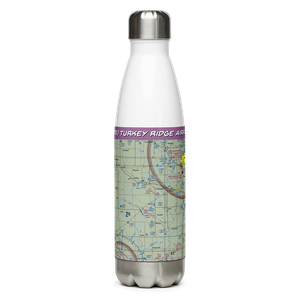 Turkey Ridge Airport (1SD3) VFR Sectional Water Bottle