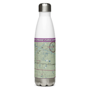 Drake Farm Airport (1SD5) VFR Sectional Water Bottle