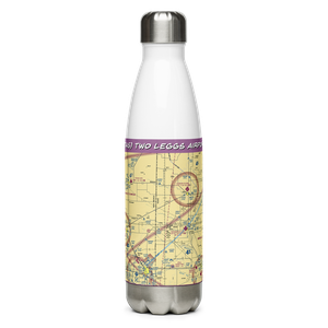 Two Leggs Airport (1TA5) VFR Sectional Water Bottle