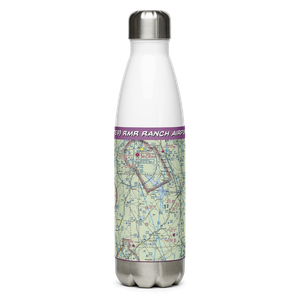 Rmr Ranch Airport (1TE9) VFR Sectional Water Bottle