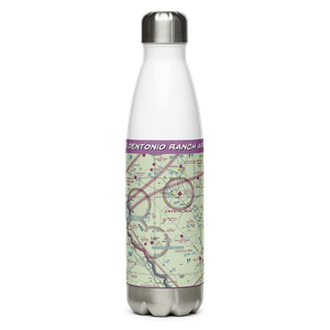 Dentonio Ranch Airport (1TS6) VFR Sectional Water Bottle