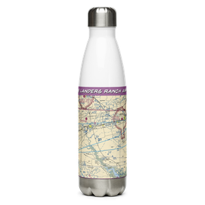 Landers Ranch Airport (1TS8) VFR Sectional Water Bottle