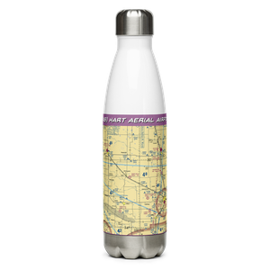 Hart Aerial Airport (1TX8) VFR Sectional Water Bottle