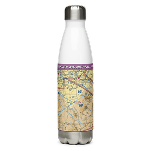 Oakley Municipal Airport (1U6) VFR Sectional Water Bottle