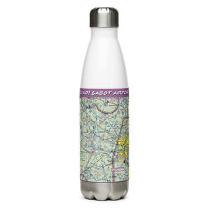 Sabot Airport (1VA0) VFR Sectional Water Bottle