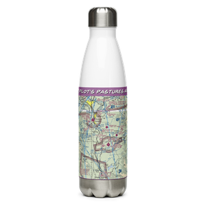 Pilot's Pastures Airport (1WA2) VFR Sectional Water Bottle