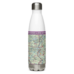 Beaver Dam Lake Seaplane Base (1WI5) VFR Sectional Water Bottle