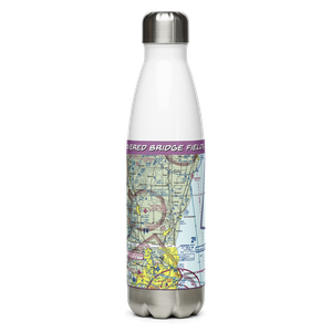Covered Bridge Fields Airport (1WN2) VFR Sectional Water Bottle