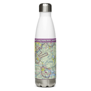 Hackberry Airport (1XA8) VFR Sectional Water Bottle