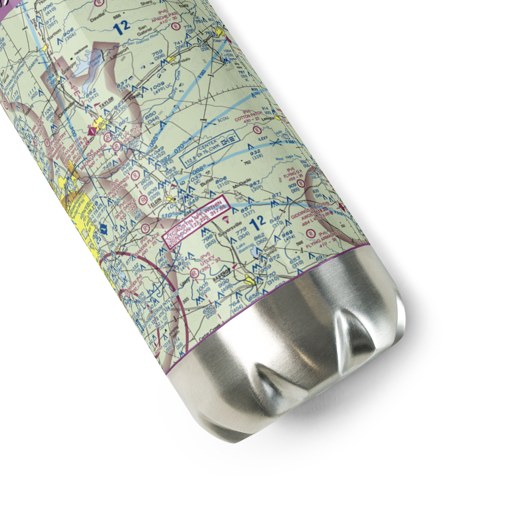 Barton Field (1XS4) VFR Sectional Water Bottle 