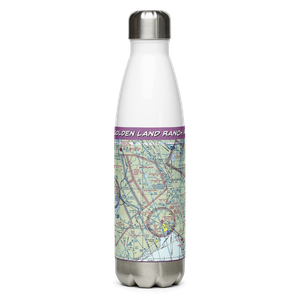 Golden Land Ranch Airport (20FA) VFR Sectional Water Bottle