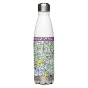 Lake Suzy Estates Airport (20FL) VFR Sectional Water Bottle