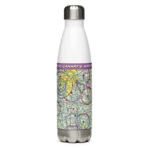 Canary's Airport (20IN) VFR Sectional Water Bottle