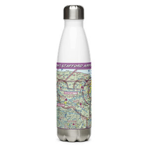 Stafford Airport (20NY) VFR Sectional Water Bottle