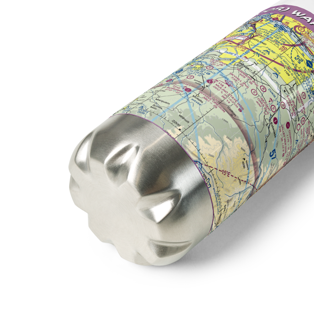 Warner's Airport (20OR) VFR Sectional Water Bottle 