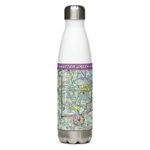 Skatter Creek Airport (20WA) VFR Sectional Water Bottle