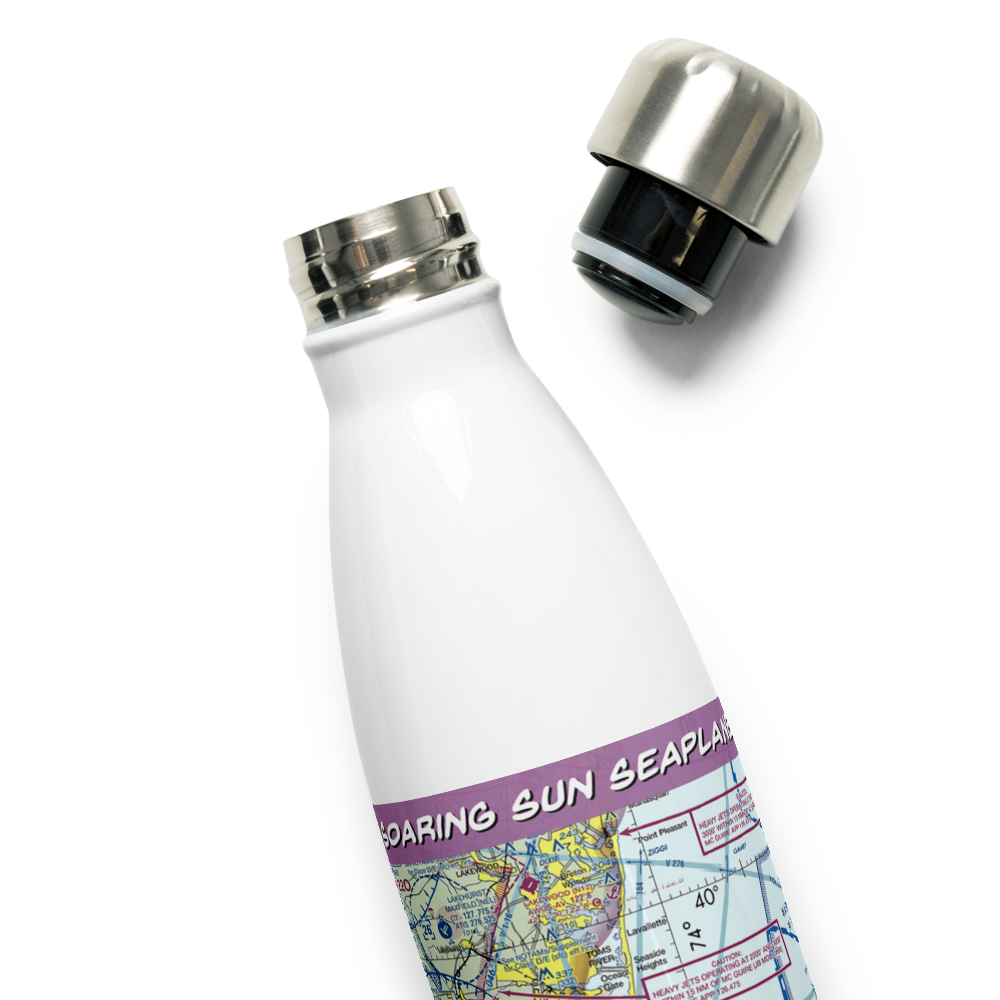 Soaring Sun Seaplane Base (21JY) VFR Sectional Water Bottle 