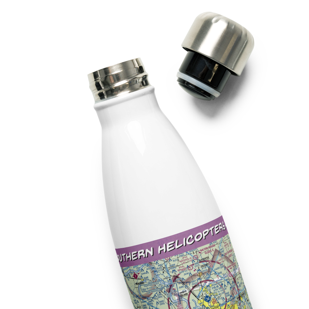 Southern Helicopters Airport (21LA) VFR Sectional Water Bottle 