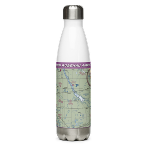 Rosenau Airport (21ND) VFR Sectional Water Bottle