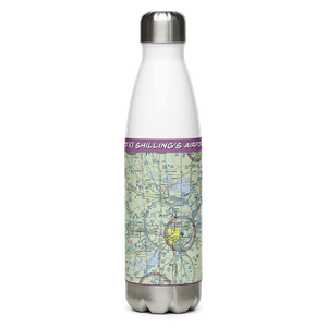Shilling's Airport (21TX) VFR Sectional Water Bottle