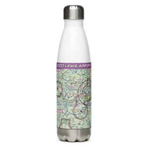 Lewis Airport (22II) VFR Sectional Water Bottle