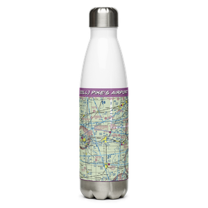 Pike's Airport (22LL) VFR Sectional Water Bottle