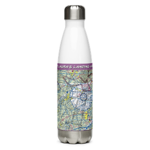 Laura's Landing Airport (22MD) VFR Sectional Water Bottle