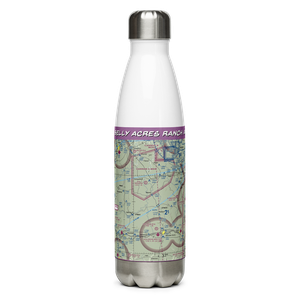 Belly Acres Ranch Airport (22MO) VFR Sectional Water Bottle