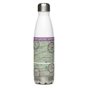Grone Airport (22NE) VFR Sectional Water Bottle